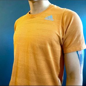 Adidas Climalite orange training shirt small